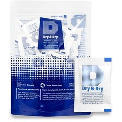 2 gram X 100 PK “Dry & Dry”Silica Gel Desiccant Packets(Reusable)-FDA Compliant