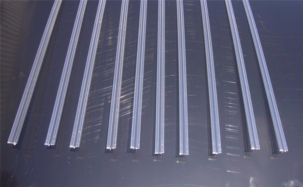 Sign Letter Track for flexible Plastic Letters 10 pc set