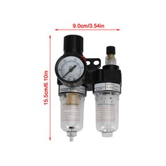 AFC-2000 Pneumatic Air Compressor Filter Regulator Moisture Trap Pressure Gauge