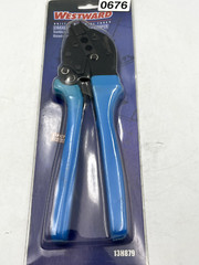 Westward 13H879 Coaxial/Network Crimper For RJ-45, RG6/RG6Q, 9 7/8 in Overall Lg
