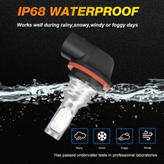 2 Bright 6000K LED light bulb for Polaris ATV 2010 SPORTSMAN 300 Headlight: USA