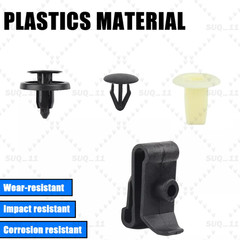 50Pcs Engine Splash Shield Fender Bumper Screw Clips Rivet Fastener For Toyota
