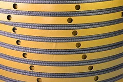 10′ Holland Shielding Systems EMI/RFI EMC-IP Gasket Knitted Mesh w Neoprene Foam