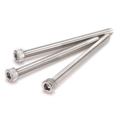 DIN912 10/20/50/100x M2 M3 M4 M5 Stainless Steel Hex Bolt Socket Cap Screws Head