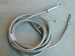 Vacuum Pump Hose Braided Stainless Steel Fitting 36′ Over All Length