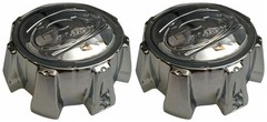 MORTA 2PCS Wheel Center Cap Hub Cap, Chrome for Ion Alloy Wheel Rim, C101714 …