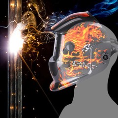 2Pack Large View Area True Color Welder Helmet Auto-Darkening Welding Hood/Mask