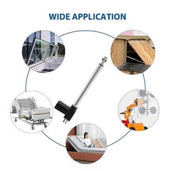 Electric Linear Actuator Motor 12V 6000N 1320lb 12″~ 40″ Heavy Duty Waterproof