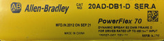 New Allen-Bradley 20AD-DB1-D Series A Frame D PowerFlex 70 DB Resistor 480 VAC