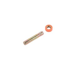 10PK Backhoe Bucket Shanks with Dirt Teeth Pins Sleeved Retainers for 1 Inch Lip