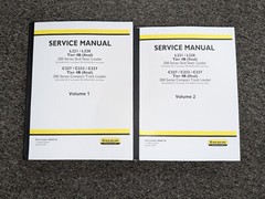 New Holland L221 L228 Tier 4B Final Skid Steer Loader Shop Service Repair Manual