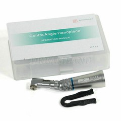 5 NSK Style Dental Slow Low Speed Handpiece Contra Angle + E-type Motor 4Hole HP