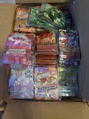 1000 pcs 3.5g Variety Pack Holographic Mylar Bags 10 Designs 100 Of Each TRENDY