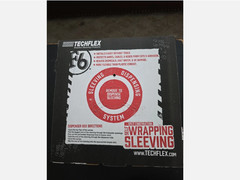 TECHFLEX wire sleeving 3/4″ Self wrap braided 50 Ft cable management (6 pk)