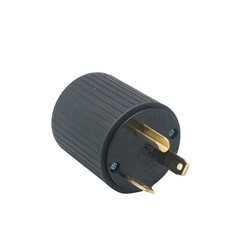 NEMA TT-30P 30A 125V RV Travel Trailer Power Plug 3-Prong Male Connector
