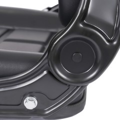 30°-180° Adjustable Backrest Tractor Seat Modern Forklift Black Tractor Seat NEW