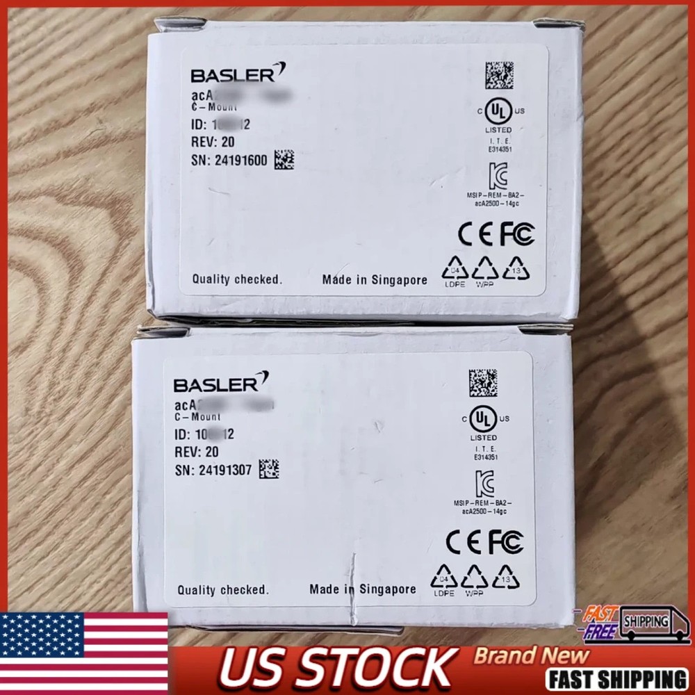 Basler acA4504-18umPRO Industrial Camera NEW SEALED Original Fast Shipping