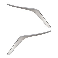 Driver&Passenger Side Front 2* Grille Molding Trims For 2023-2024 Nissan Altima