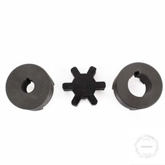 1/2″ to 7/8″ L075 Flexible 3-Piece L-Jaw Coupling Set & Buna-N NBR Rubber Spider