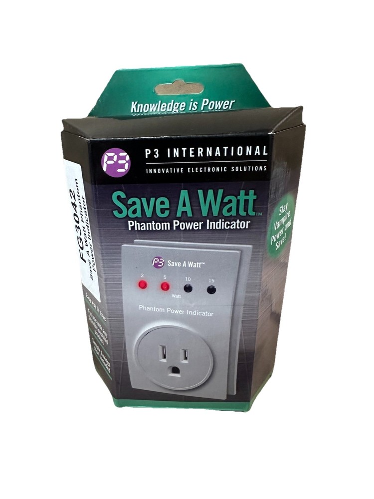 P3 International Kill-A-Watt Electricity Usage Monitor Model P4190 ~ BRAND NEW