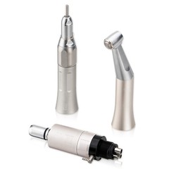 eLabPal Dental Slow Low Speed Handpiece Straight Contra Angle Air Motor 4H New