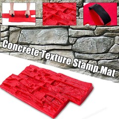 Stone Texture Stamp Mat Polyurethane Cement Wall Mold Concrete Seamless Slate