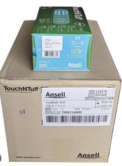 Ansell 92-600 M CASE Touch N Tuff Disposible Nitrile Gloves, Green – 1000 Count