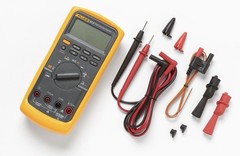 Fluke Digital Multimeter: TRMS CAT III 1000V CAT IV, 1000 V Max AC Volt Measure