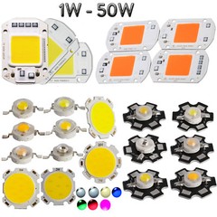 1X 10X LED Lamp Bulb Chips 1W – 50W For Floodlight High Power Light Beads GL0082