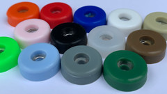 Cutting Board Rubber Bumpers LOW PROFILE Silicone Black Clear Small Large A+