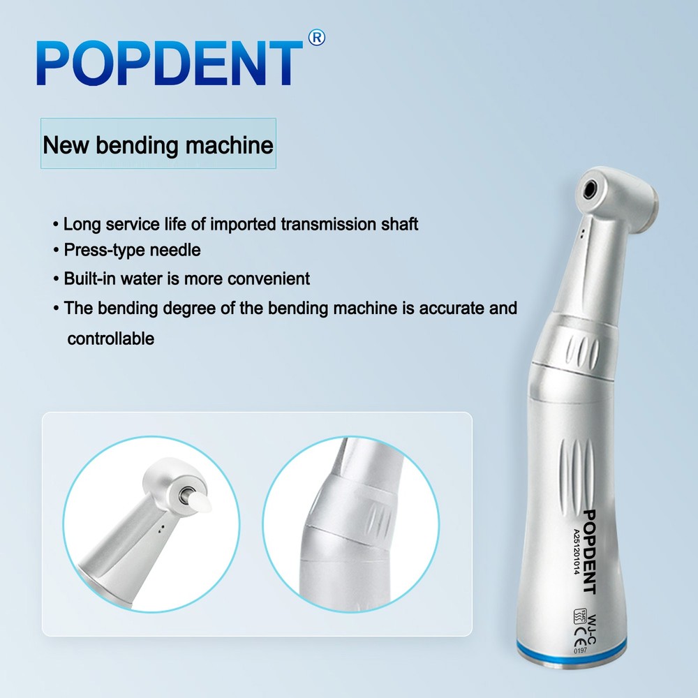 NSK Style Dental Slow Speed Handpiece E-Type Inner Water Spray 4-Hole Air Motor