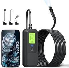 Wi-Fi Industrial Endoscope LED Lights 7.9mm Type C USB HD Pixel IP67 NEW