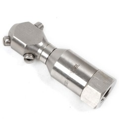 Stainless Rotating Jet Spraying Washing Nozzle Tank Barrel Pipeline Clean 1/2”