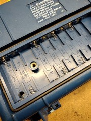 B&K PRECISION 310 Digital Milli-Ohm Meter -No Top Closure/Lid, No Cables- Parts