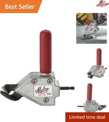 Professional-Grade Malco Turbo Shear Attachment for A/C and Cordless Drills