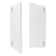 Partition Door, Solid Wood Door, Partition Door for Shop Entrance Partition