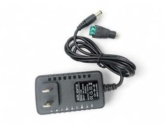 12V AC/DC Wall Mount Adapter 2A 24W w/ 5.5mm x 2.1mm DC Output Connector