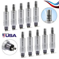 1-10 PCS SKYSEA Dental Inner Water E-Type Air Motor 4 Hole Handpiece Low Speed