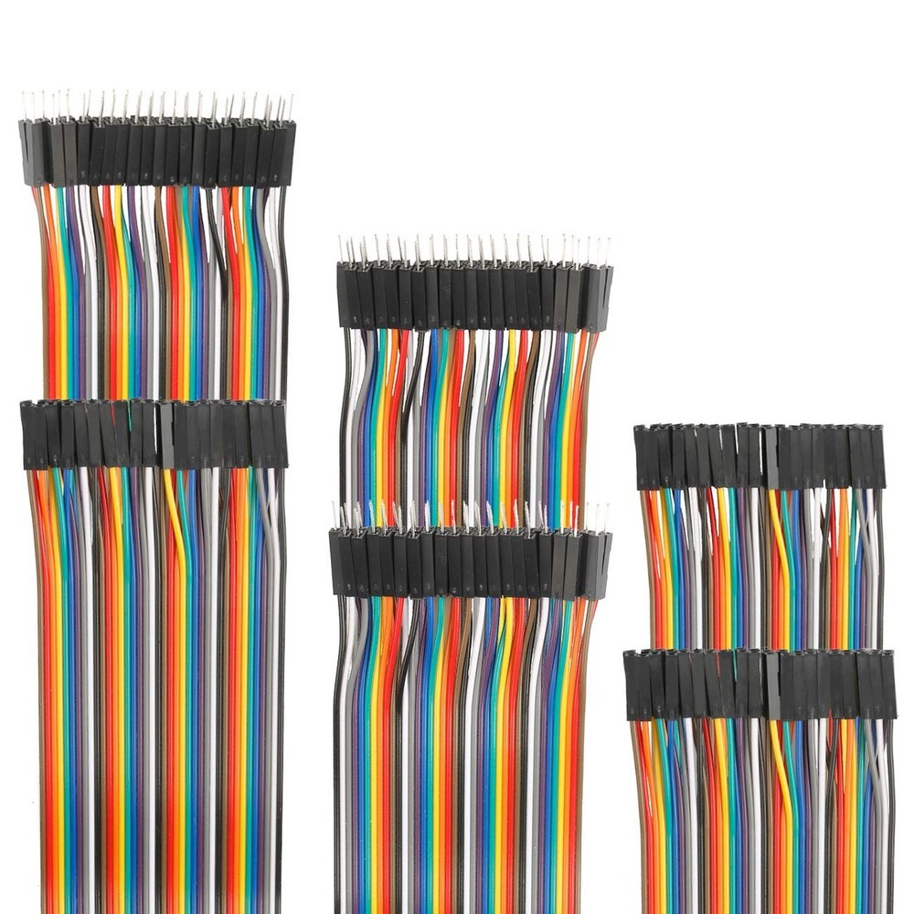 120pcs Dupont Wire 10cm 15cm 20cm 30cm 40cm 50cm 100cm Optional Breadboard Ju…