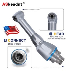 Dental 1:1 4:1 16:1 Contra Angle Head For Endo Motor/Polishing Motor Handpiece