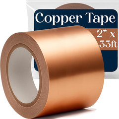 Copper Tape [2 Inch x 33ft]. Conductive Adhesive use as Copper Tape for Slugs, C