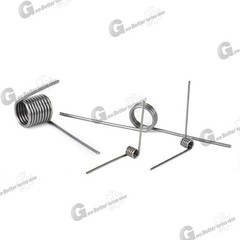Torsion Spring 3-9 Coil (10 pcs), 0.8mm Wire dia, 5 ~ 10mm OD, Left spring Steel