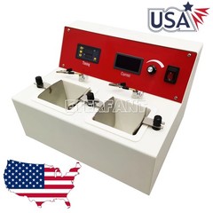 Dental Lab Electrolytic Polish Machine with Two electrolytic Cells 110V 250W