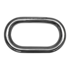 1 Inch Marine Master Link Welded SS316 With Working Load Limit 7,800 Pounds
