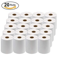 20 Rolls DYMO 4XL Labels Direct Thermal Shipping Labels 4″x6″ 1744907 Compatible