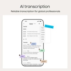 Plaud Note Pro AI Voice Recorder, Transcribe & Summarize with AI, App Control…