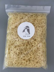 5000Pcs Dental Elastics Bands Elastic Ties Tie Brackets Buttons Orthodontic 5/16