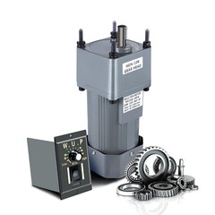 AC110V Geared AV Motor 135 RPM Single-phase Gearmotors W/ Speed Controller