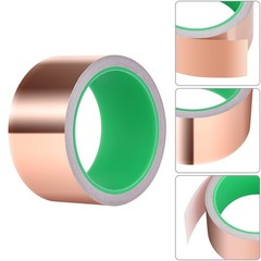 Kirecoo Copper Tape, Foil Tape (2inch X 33 FT) 2inch X 33 FT, Brown