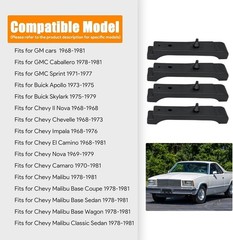 4 Pcs Kit Rubber Radiator Insulator Pads, 4 Core Radiator Mounts 4012-326-682S